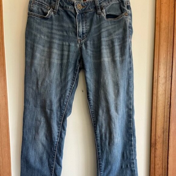 KUT FROM THE KLOTH Light Blue Denim Classic Straight Mid Rise Jeans 4 - Picture 6 of 16